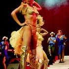 Kuba-Tänzerin aus der Lady Salsa Show