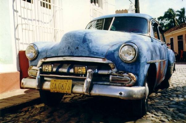 Kuba, Trinidad, Oldtimer