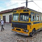 Kuba, Trinidad, Schulbus