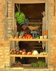 Kubanischer Fruchtladen (nichtstaatlich)