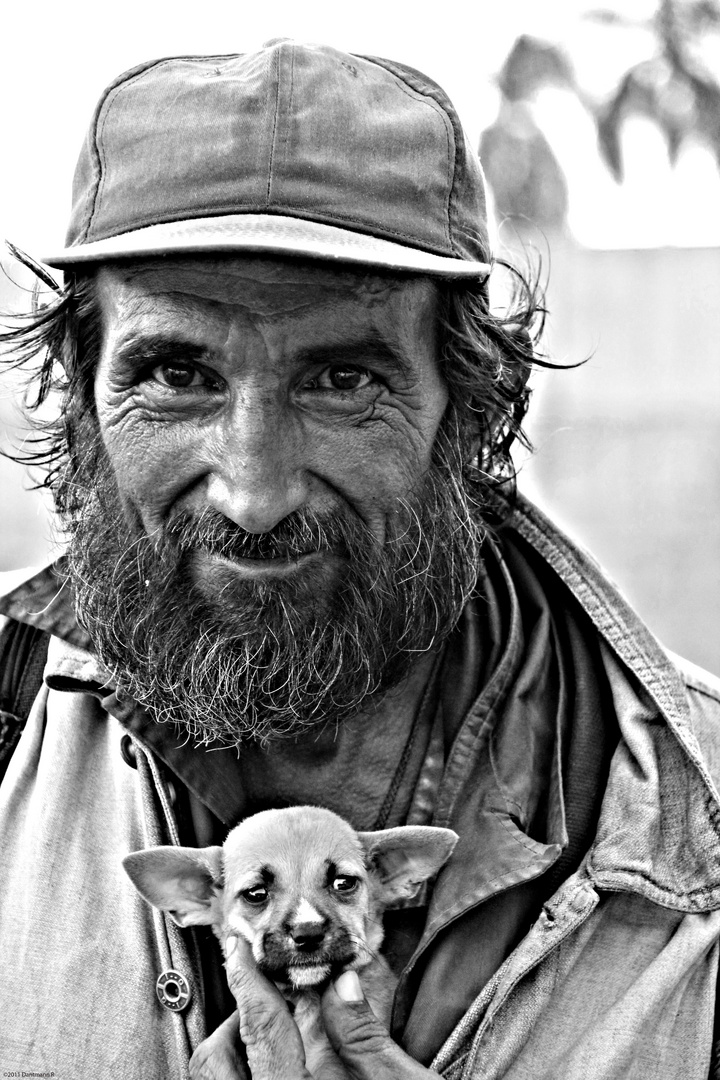 Kubanischer Obdachloser