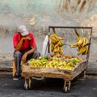 Kubanischer Obstverkäufer in Havanna