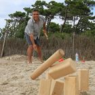 Kubb am Strand