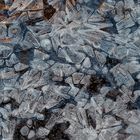 Kubistische Kunst im gefrorenen Bergbach! - La glace en formes géométriques! 