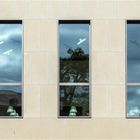 Kubusfassade, drei Fenster
