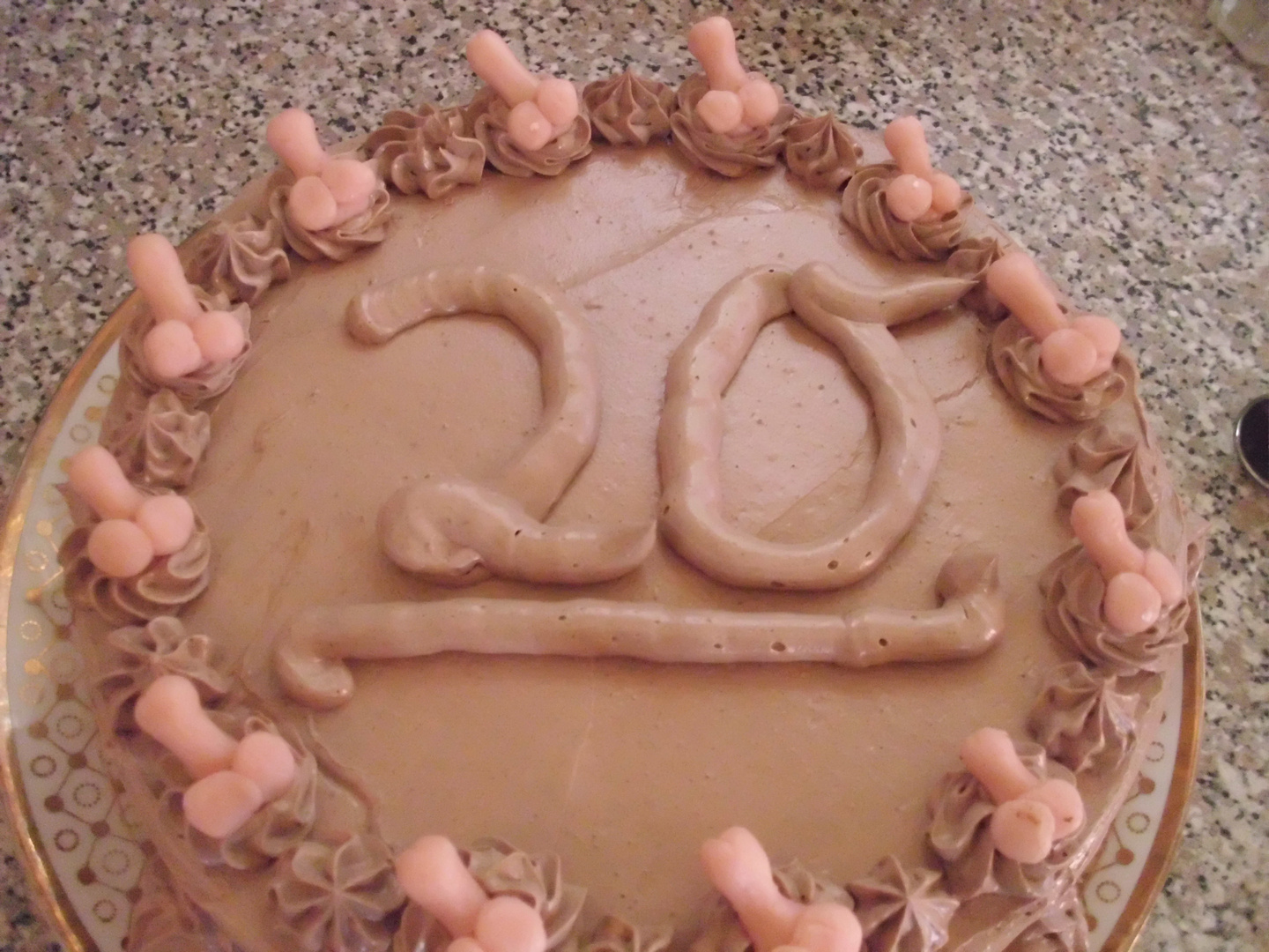 Kuchen zum 20. Geburtstag :D