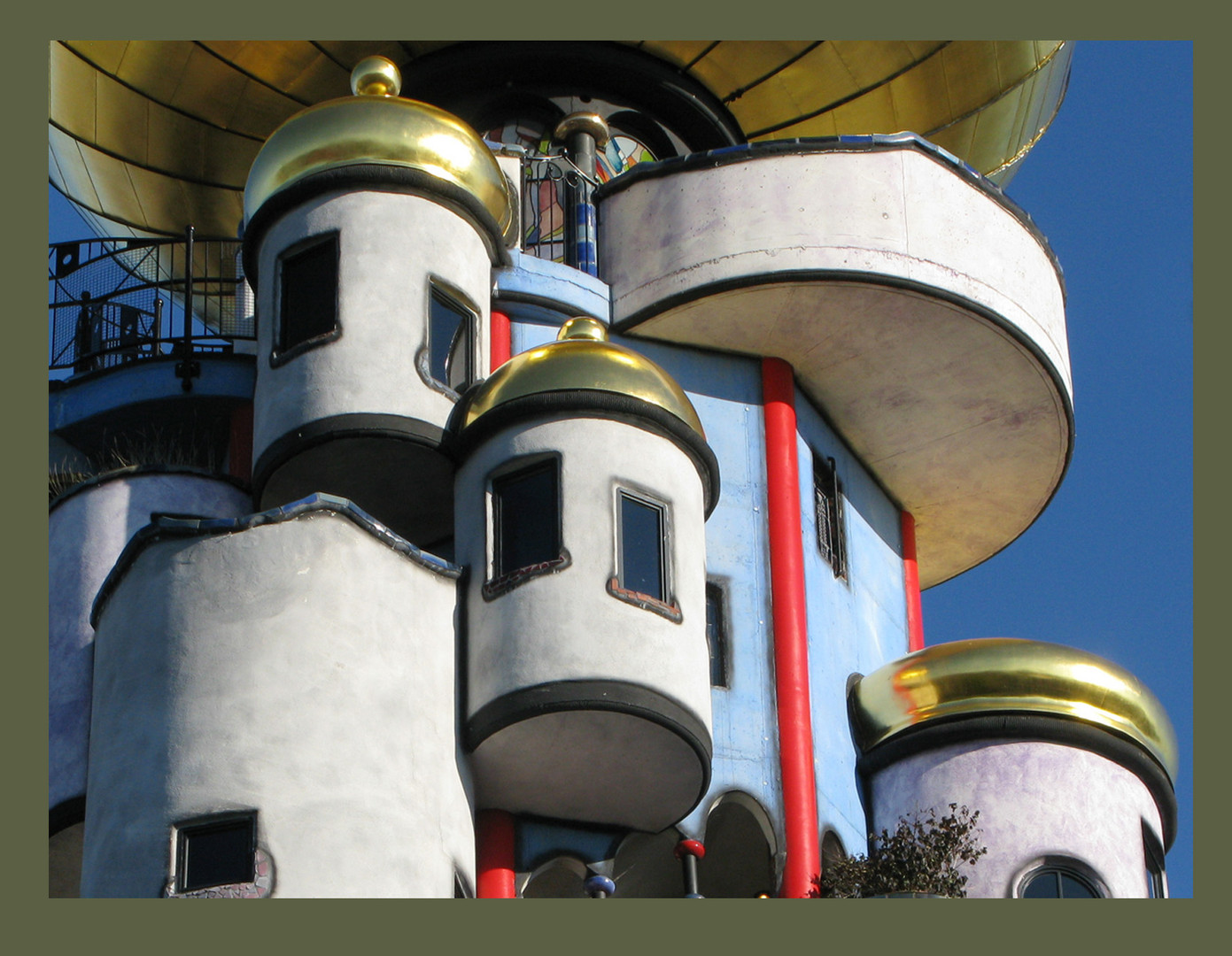 Kuchlbauer Turm, von Friedensreich Hundertwasser