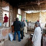 Küche der koranschule für Mädchen der Roten Moschee von Islamabad