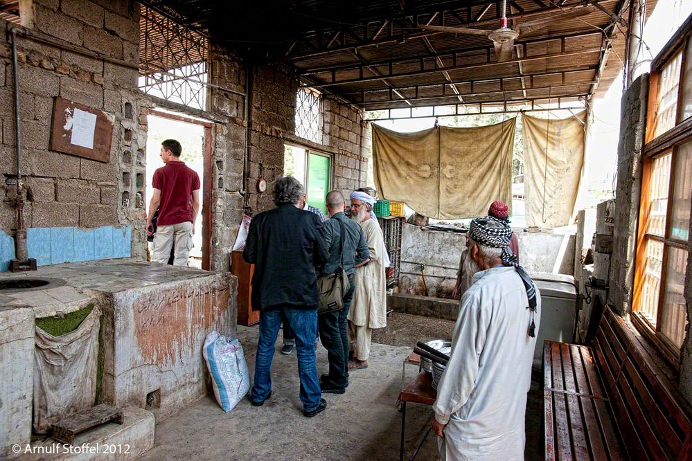 Küche der koranschule für Mädchen der Roten Moschee von Islamabad