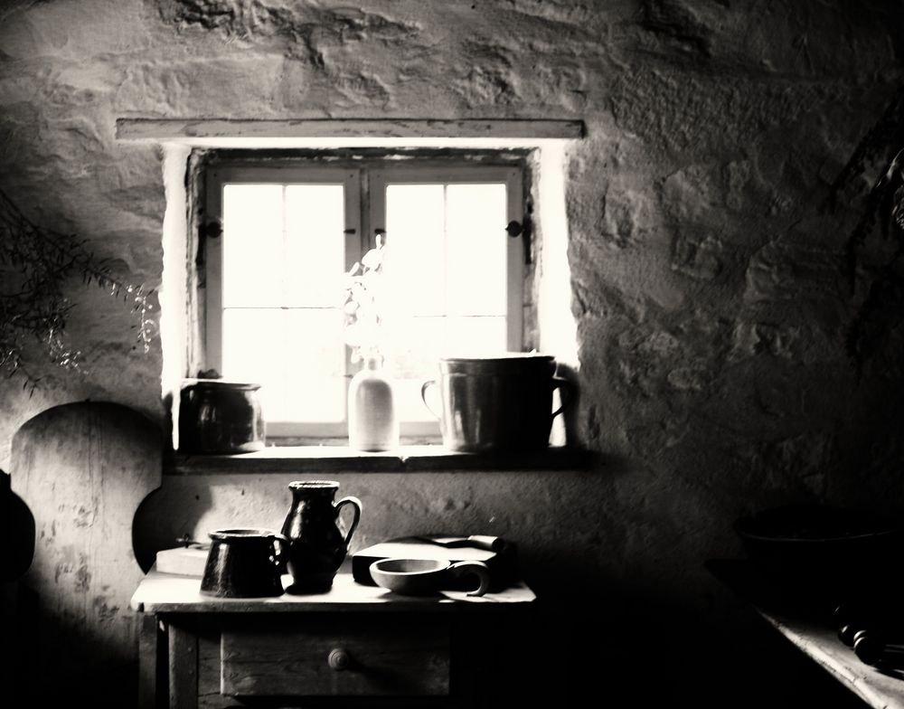 Küche in einem Bauernhaus um die Jahrhundertwende Foto & Bild | spezial