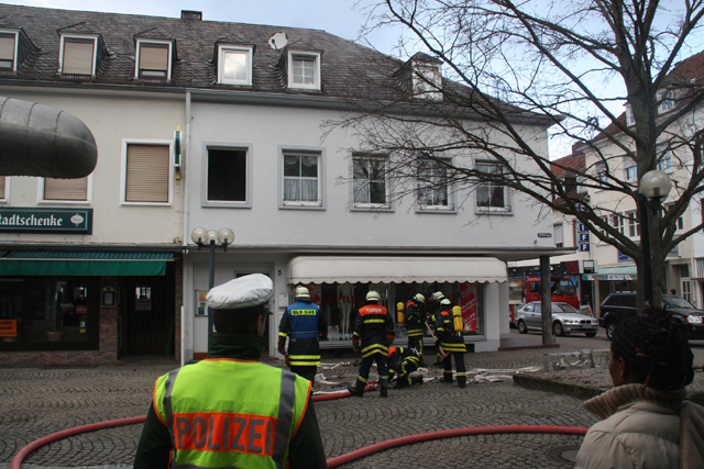 Küchenbrand in Saarlouis