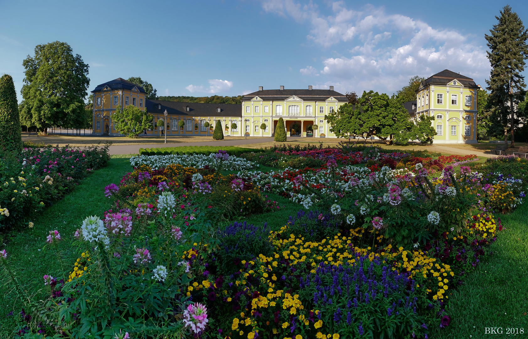 Küchengarten im Sommer 