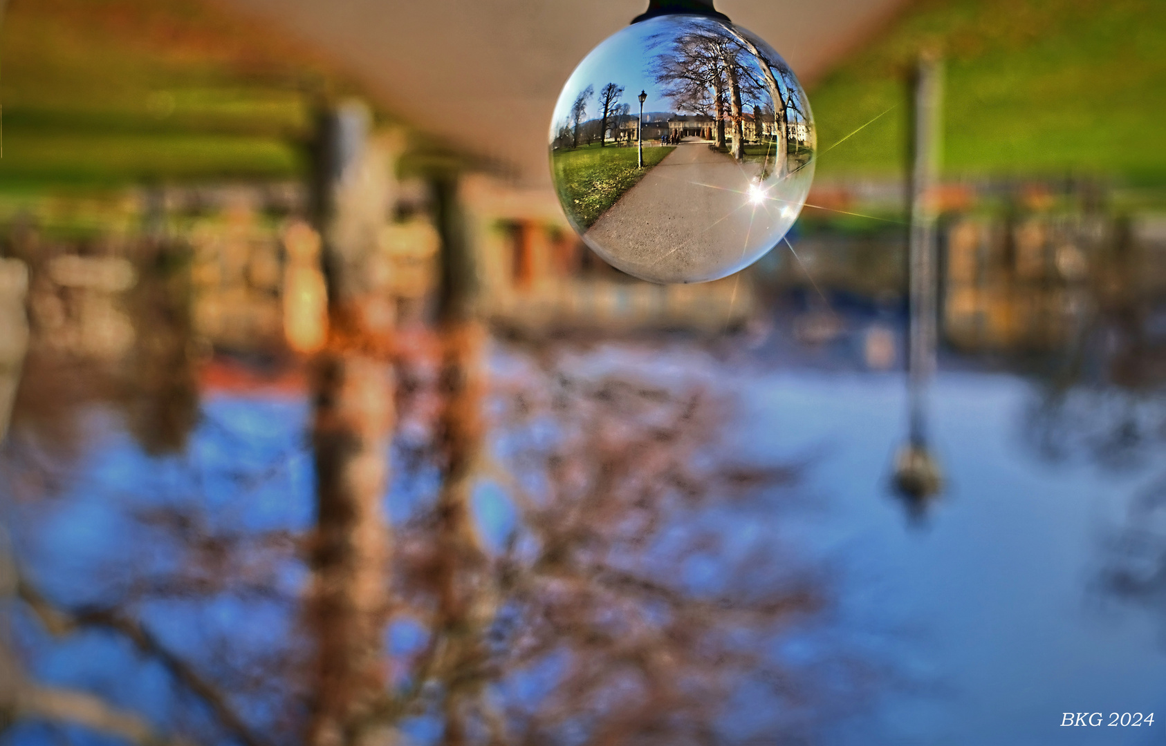 Küchengarten-Kopfstand im Lensball 