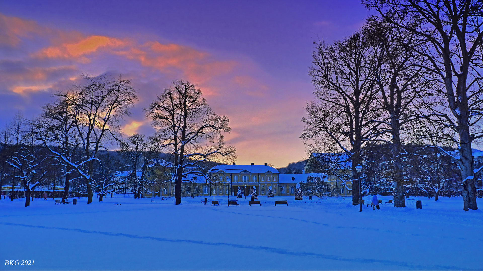 Küchengarten winterlich 