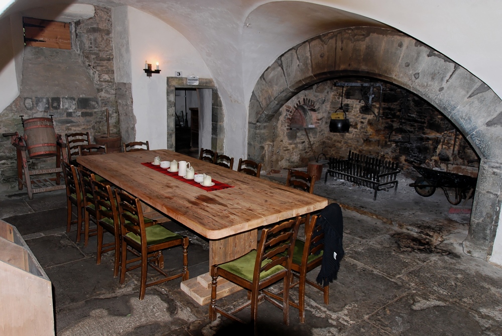 Küche/Tearoom im Menzies Castle