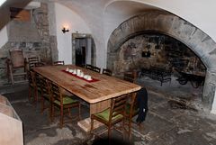 Küche/Tearoom im Menzies Castle