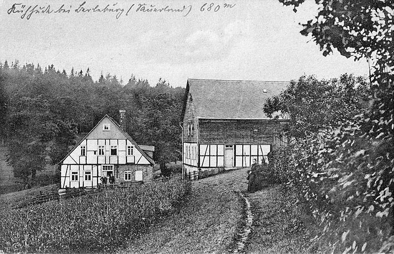 Kühhude im Sauerland, Jugendherberge, um 1913