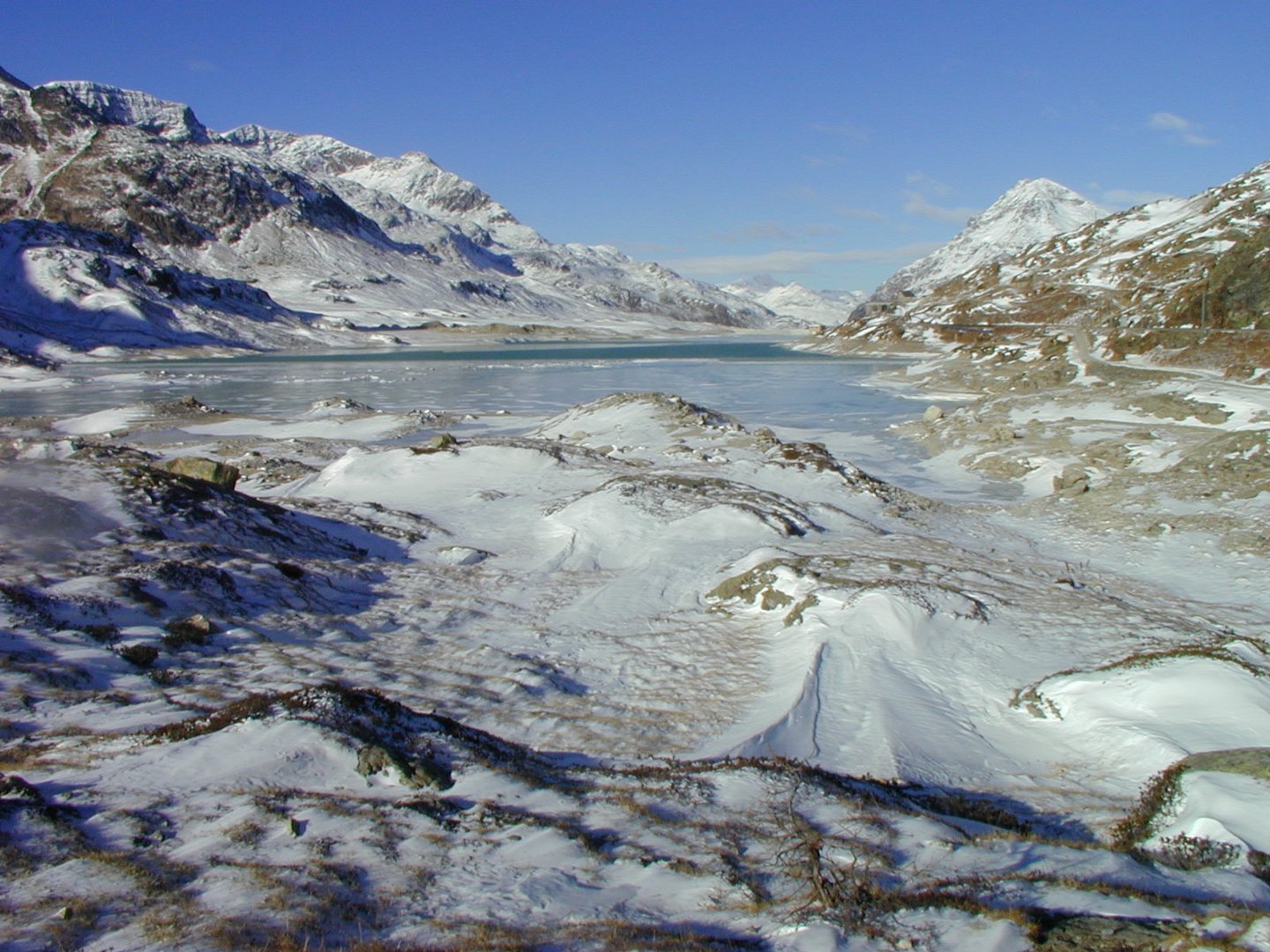 kühle Bergwelt