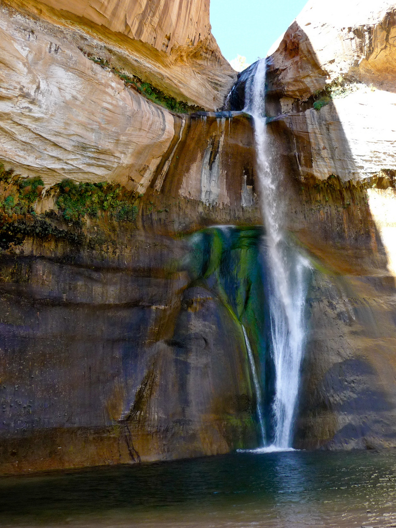 Kühle Oase im Canyon: Lower Calf Creek Falls