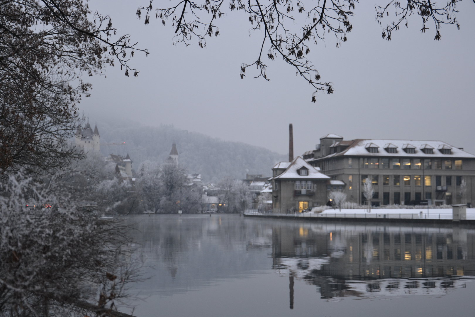 kühle  Stille in Thun