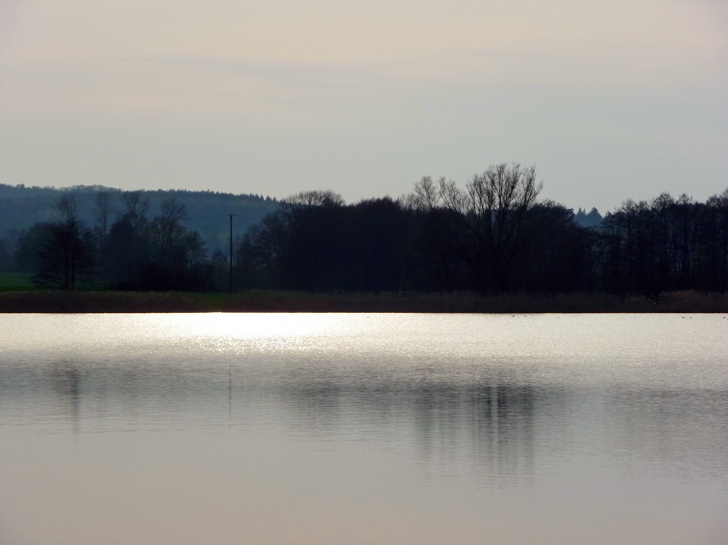 Kühler Abend am See