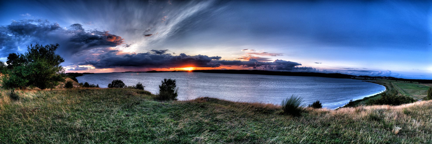 Kühler Spätsommerabend am Bodden