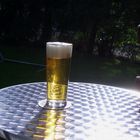 Kühles Bier in der Sonne