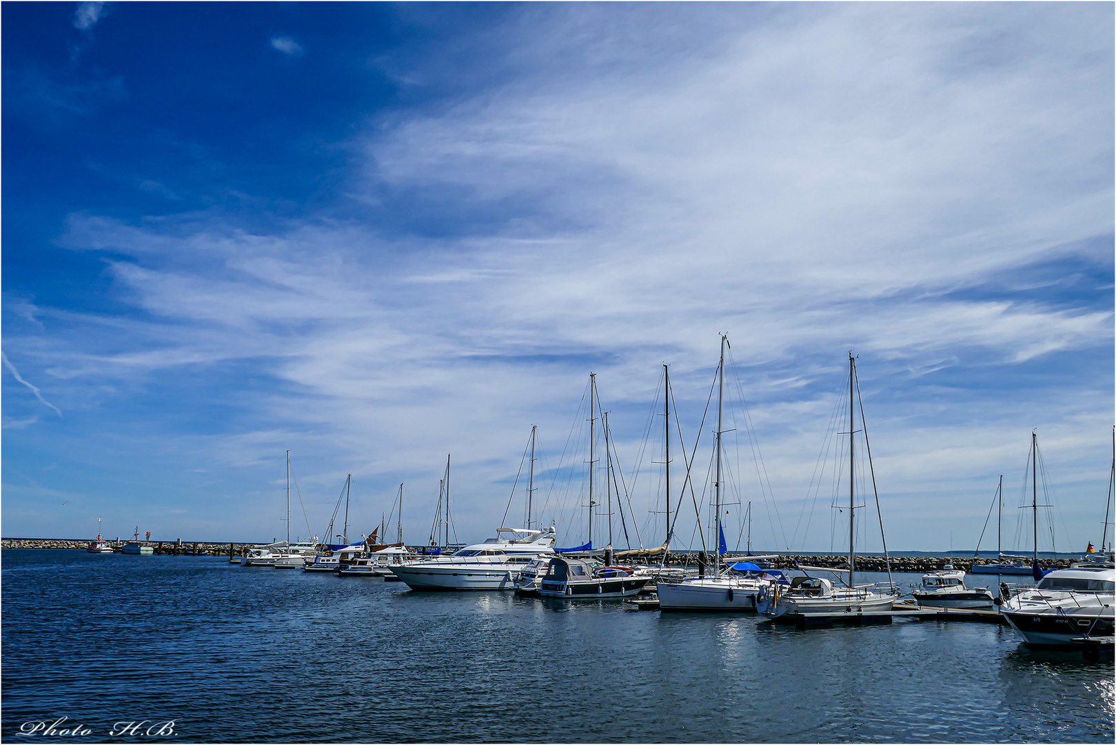 Kühlungsborn Hafen, Ostsee