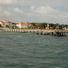 Kühlungsborn von der Ostsee aus