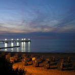 Kühlungsborner Strand bei Nacht