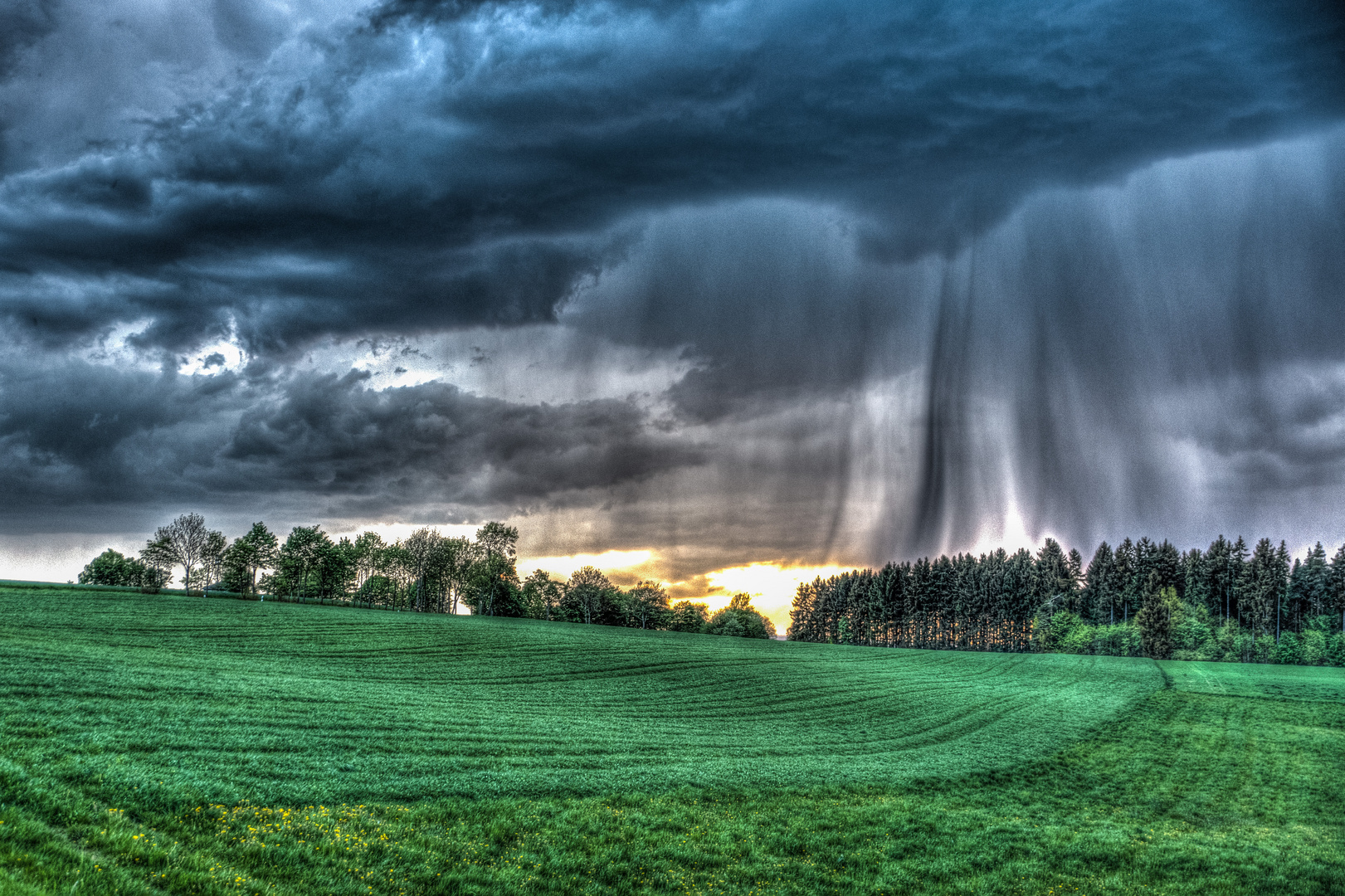 Kühschwitz, Gewitter im Anmarsch