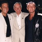 Künstler Manager Klaus Dieter Schmidt mit Vater Michael Schmidt und Mario Schmidt in Los Angeles