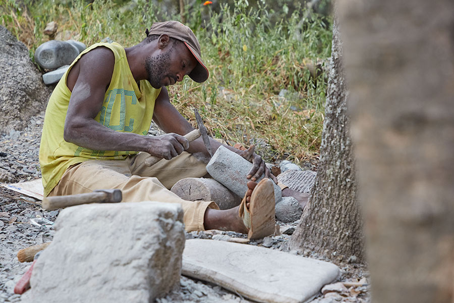 Künstlerdorf Tengenenge in Zimbabwe