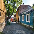 Künstlerviertel Damstredet in Oslo