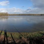 Künstliche Seenlandschaft