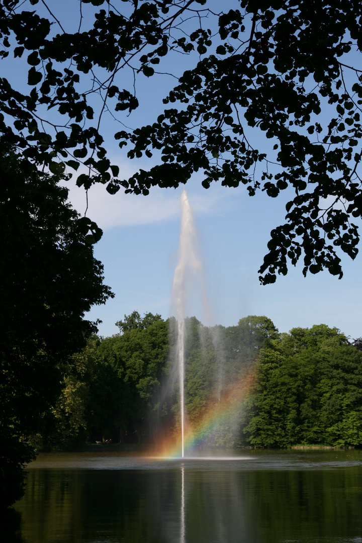 "künstlicher" Regenbogen