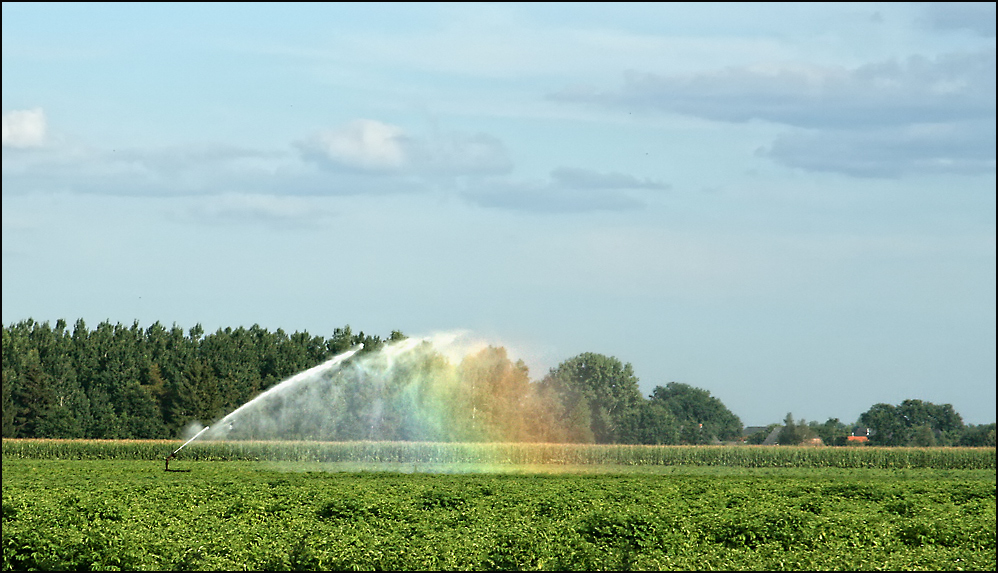 künstlicher Regenbogen