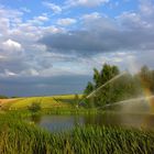 Künstlicher Regenbogen