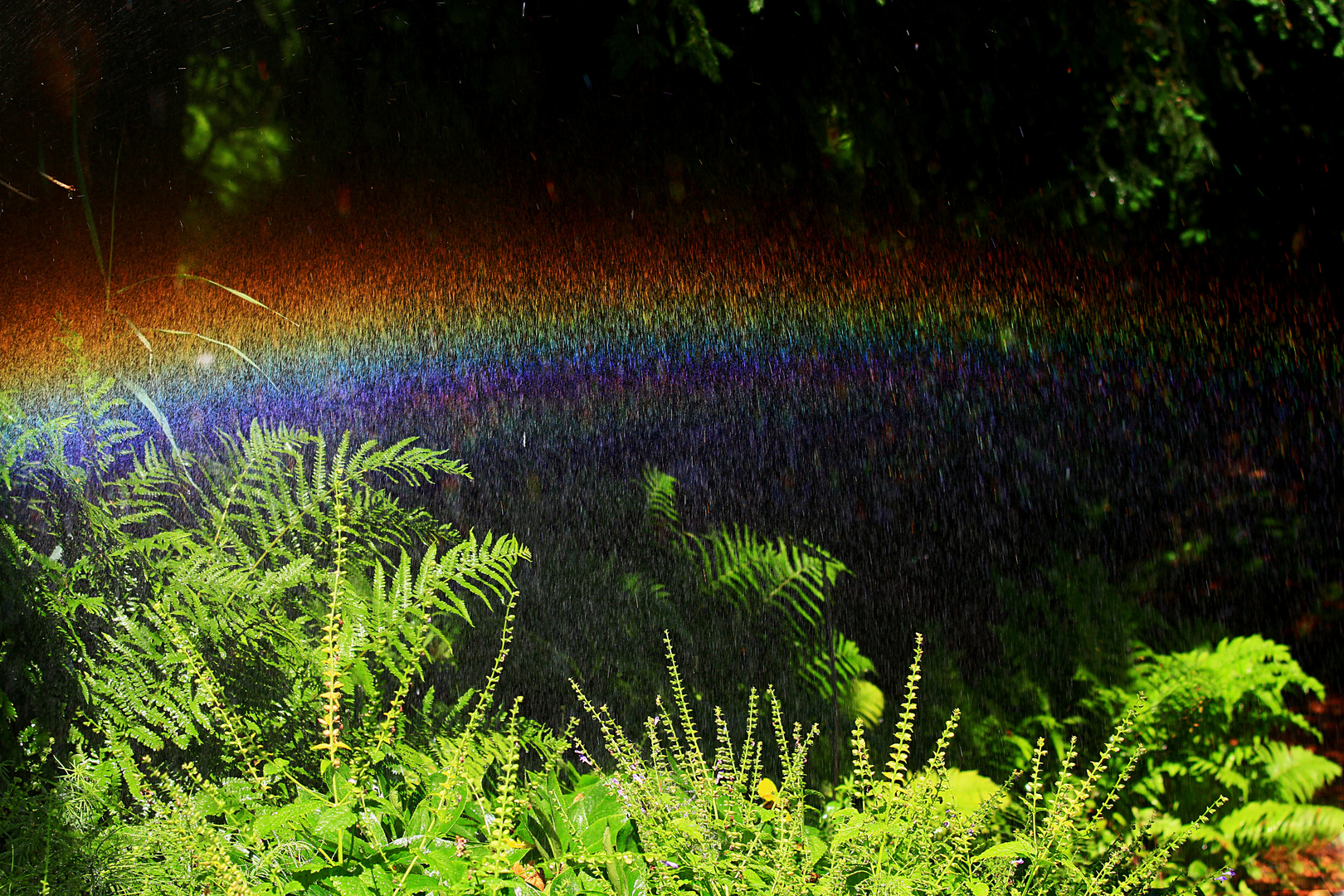 Künstlicher Regenbogen....