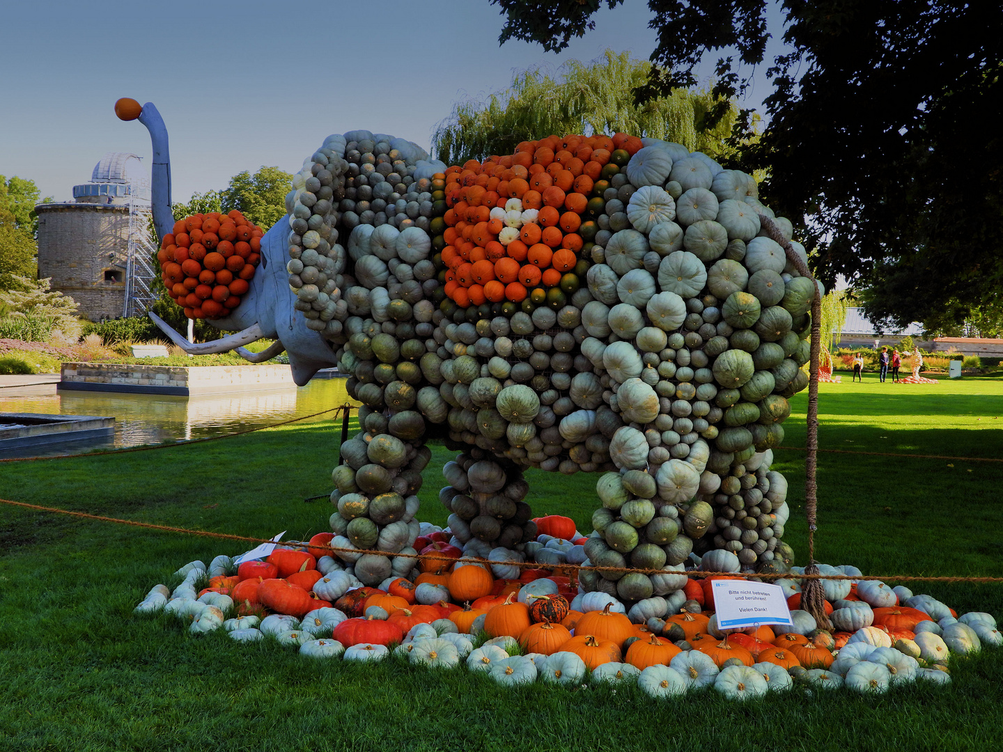 Kürbisausstellung im egapark Erfurt