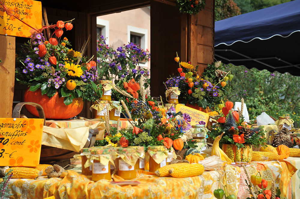 Kürbismarkt Bad Reichenhall.