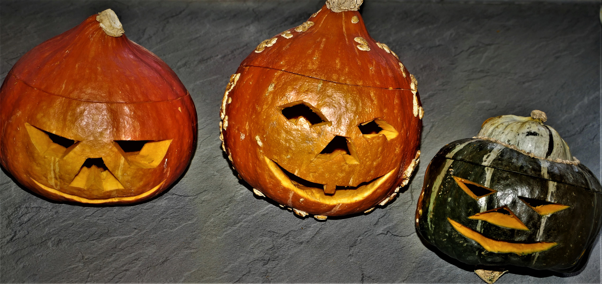 Kürbisse - Sinnbild für Halloween oder auch für den Erntedank?