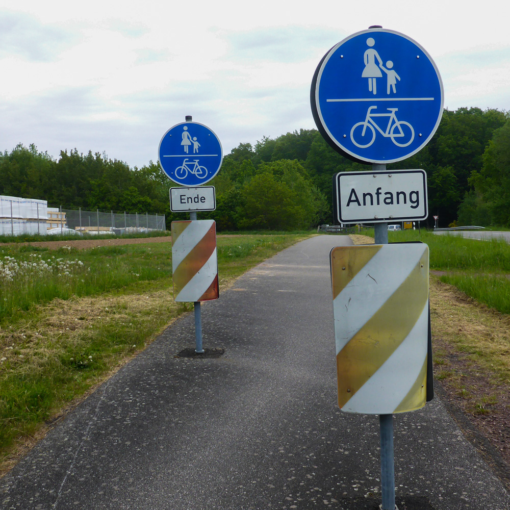 Kürzester Radweg Deutschlands?