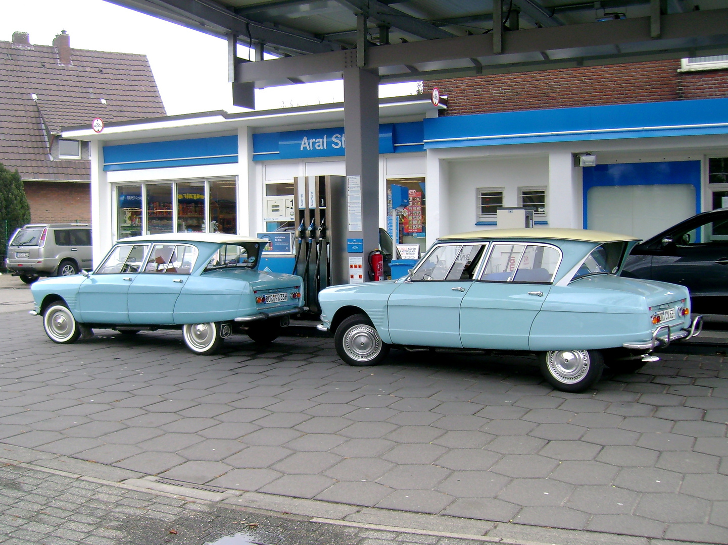 Kürzlich an der Tankstelle