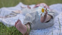 Kürzlich beim Newborn-Shooting 