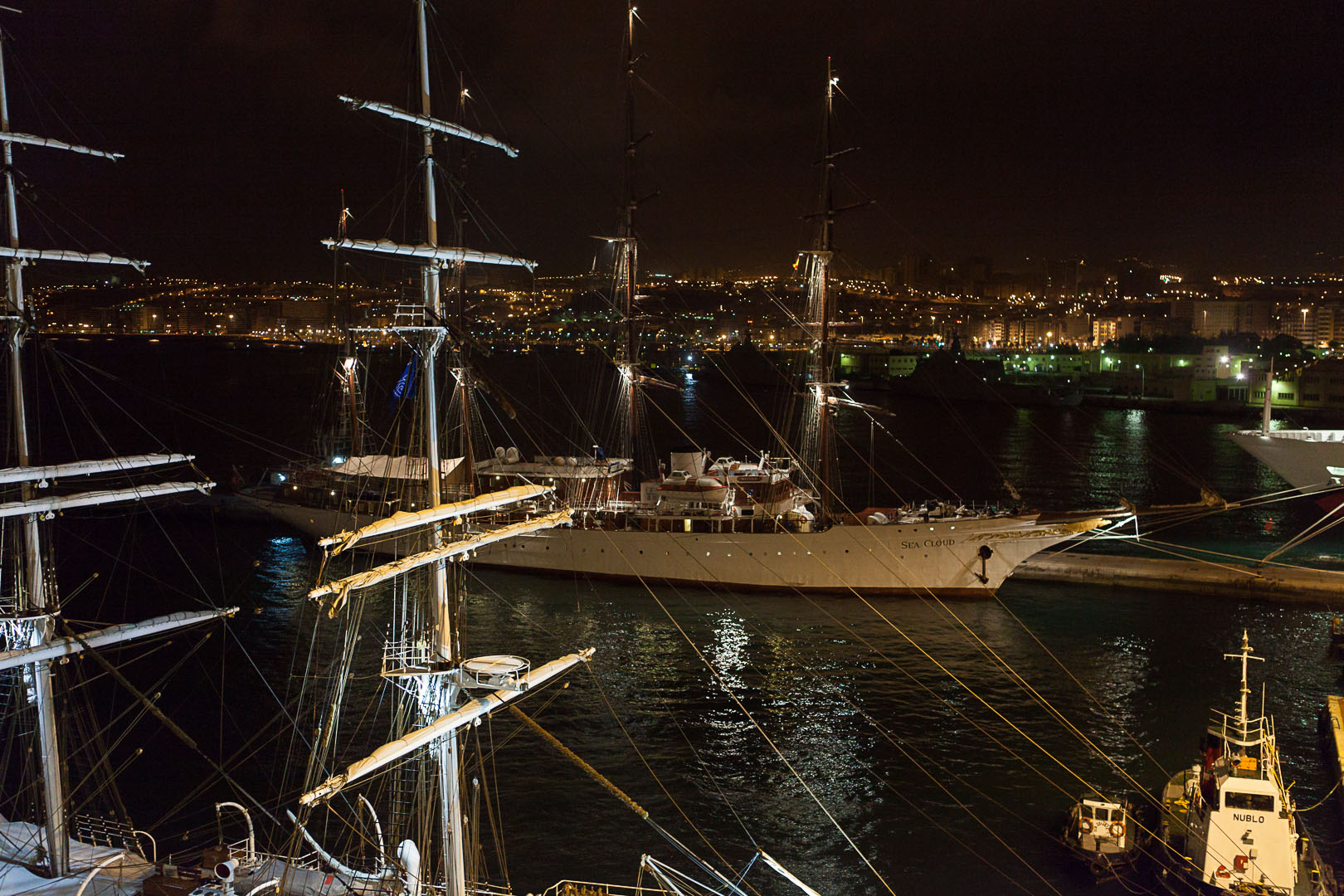 Kürzlich, früh morgens im Hafen von Las Palmas