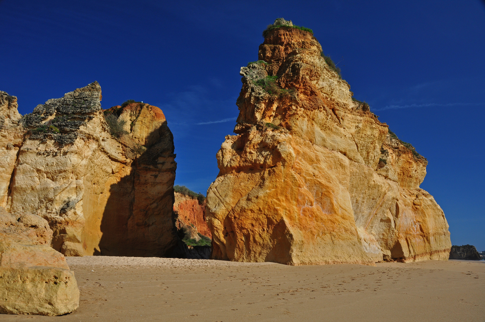 Küste an der Algarve in Portugal