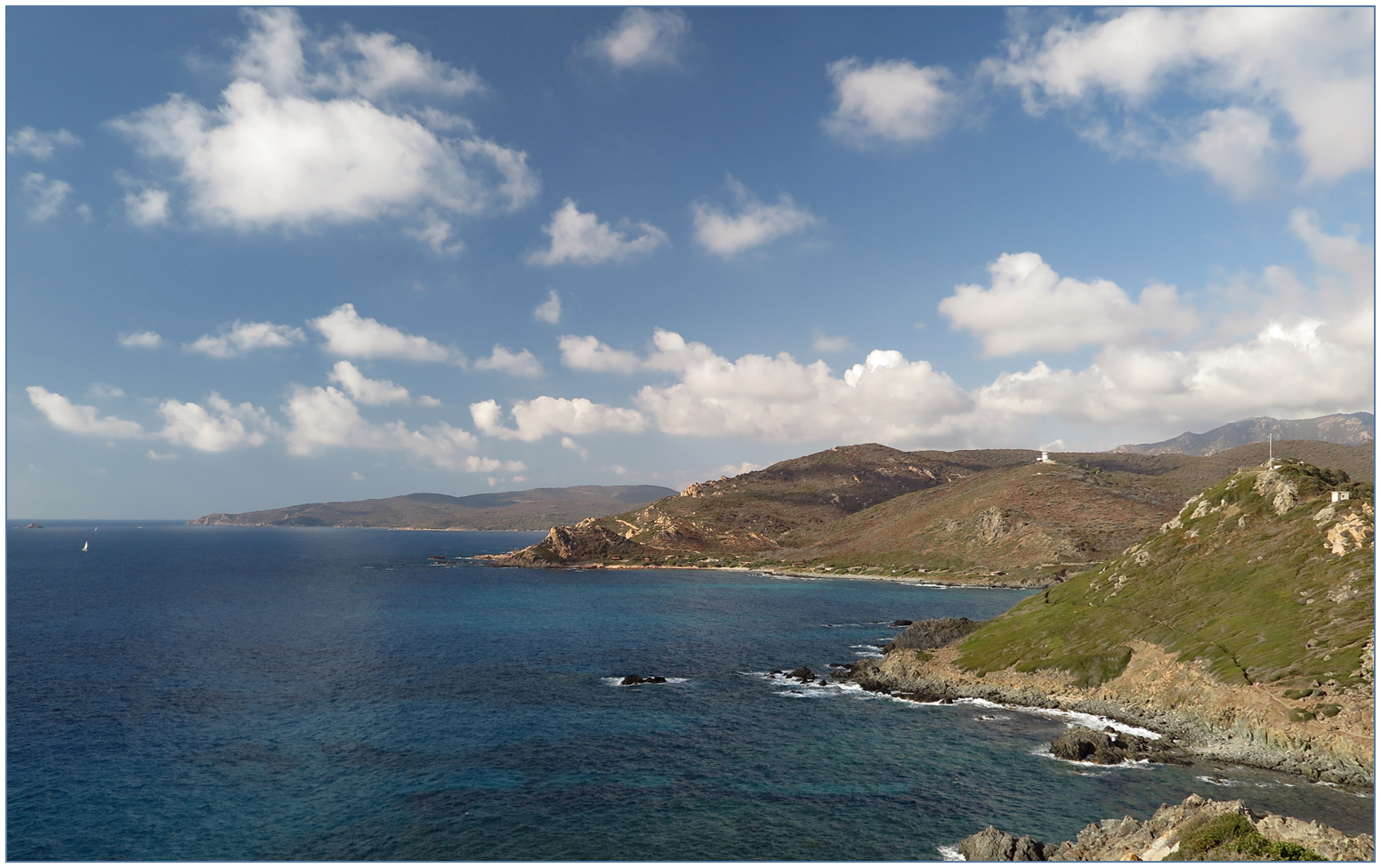 Küste bei  Ajaccio - Korsika