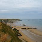 Küste bei Arromanches (Normandie / F)