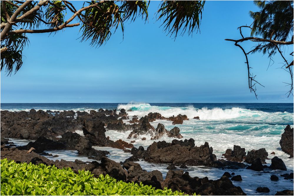 "Küste bei Hana" Maui, Hawaii, Dezember 2014 Foto & Bild north